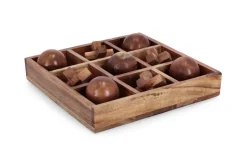 Oggettistica>Bizzotto DECORAZIONE TRIS FORTUNE LEGNO 23,5X23,5