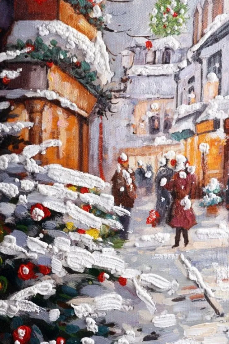 Oggettistica>Bizzotto DIPINTO SILENT NIGHT 6007 60X60