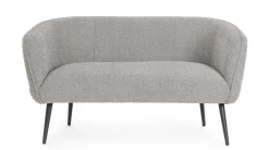 Divani>Bizzotto DIVANO 2 POSTI EFFETTO BOUCLE' GRIGIO - AVRIL