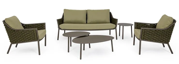Divani>Bizzotto DIVANO 2 POSTI OLIV QS24 - EVERLY