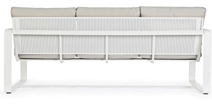 Divani>Bizzotto DIVANO IN ALLUMINIO BIANCO YK11 - MERRIGAN