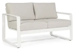 Divani>Bizzotto DIVANO IN ALLUMINIO BIANCO YK11 - MERRIGAN