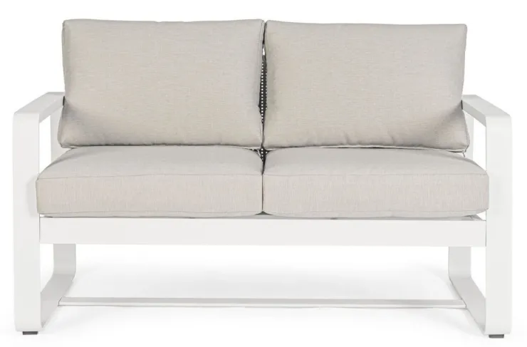 Divani>Bizzotto DIVANO IN ALLUMINIO BIANCO YK11 - MERRIGAN