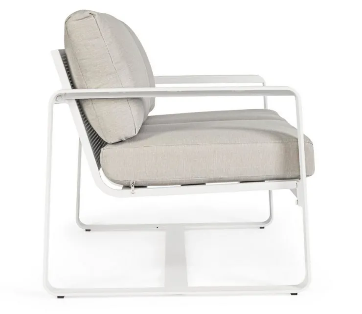 Divani>Bizzotto DIVANO IN ALLUMINIO BIANCO YK11 - MERRIGAN