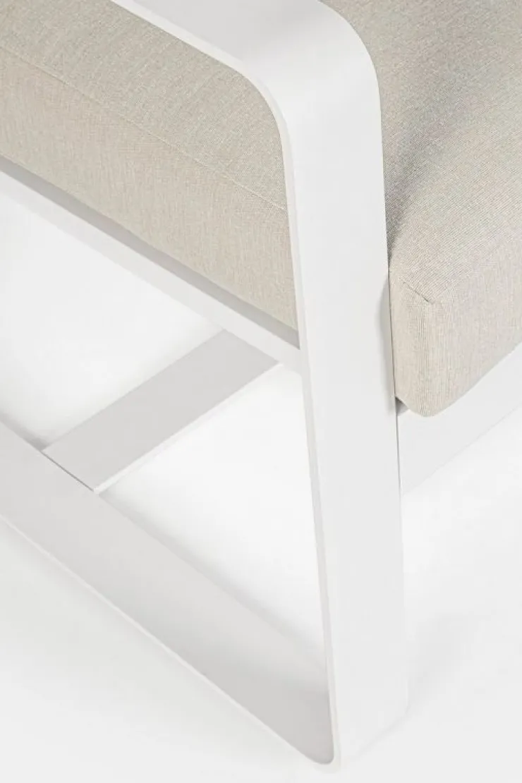 Divani>Bizzotto DIVANO IN ALLUMINIO BIANCO YK11 - MERRIGAN