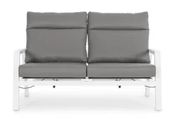 Divani>Bizzotto DIVANO IN ALLUMINIO BIANCO JX11 - KLEDI