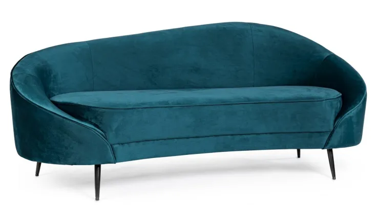 Divani>Bizzotto DIVANO IN VELLUTO COLOR DEEP - SERAPHIN