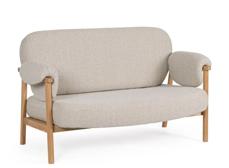 Poltrone E Chaise Longue>Bizzotto DIVANO 2P CALISTA NATURALE