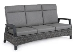 Divani>Bizzotto DIVANO RECLINABILE IN ALLUMINIO ANTRACITE JX55 - BRITTON