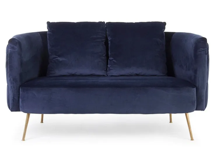 Divani>Bizzotto DIVANO SFODERABILE BLU - TENBURY