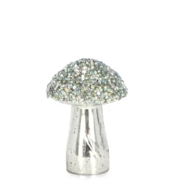 Oggettistica>Bizzotto FUNGO VT BRILLANT STAND ARGENTO H10