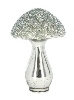 Oggettistica>Bizzotto FUNGO VT BRILLANT STAND ARGENTO H19