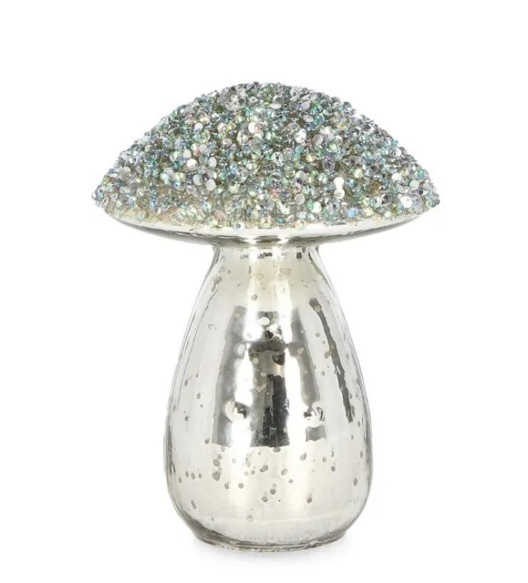 Oggettistica>Bizzotto FUNGO VT BRILLANT STAND ARGENTO H13