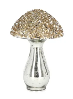 Oggettistica>Bizzotto FUNGO VT BRILLANT STAND ORO H19