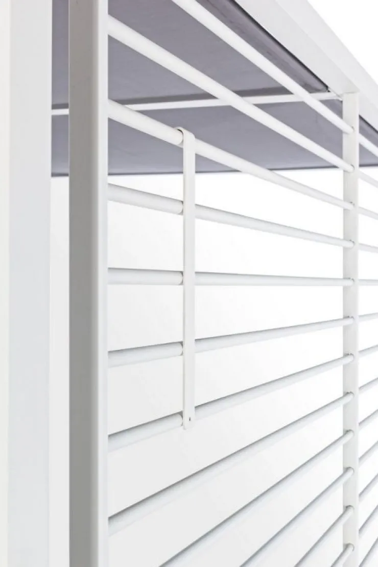 Pergole E Gazebo>Bizzotto GAZEBO IN ALLUMINIO 3X3.6 BIANCO LH30 - NOAH