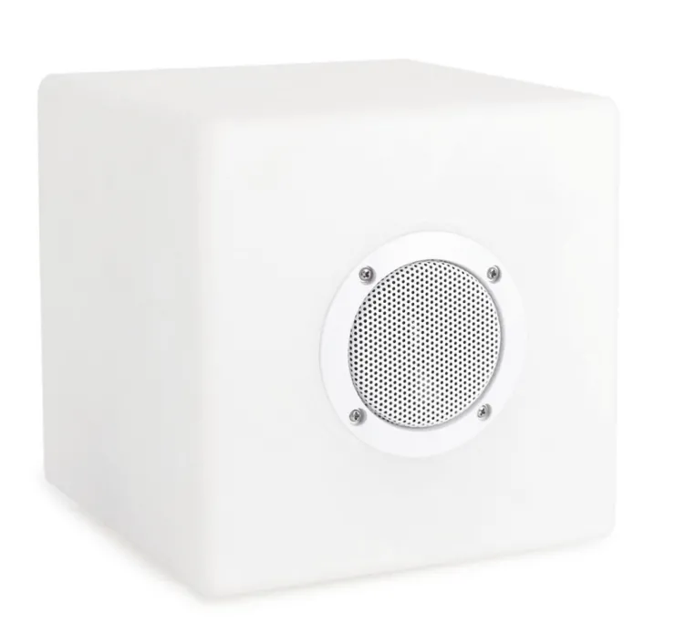 Illuminazione>Bizzotto LAMPADA LED SPEAKER IN PLASTICA 20X20 - CUBO