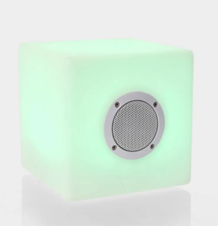 Illuminazione>Bizzotto LAMPADA LED SPEAKER IN PLASTICA 20X20 - CUBO