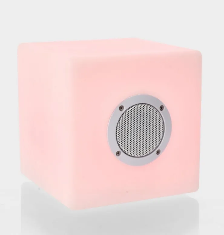 Illuminazione>Bizzotto LAMPADA LED SPEAKER IN PLASTICA 20X20 - CUBO