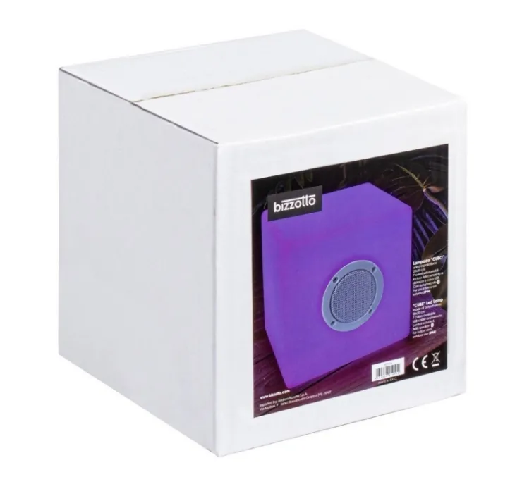 Illuminazione>Bizzotto LAMPADA LED SPEAKER IN PLASTICA 20X20 - CUBO
