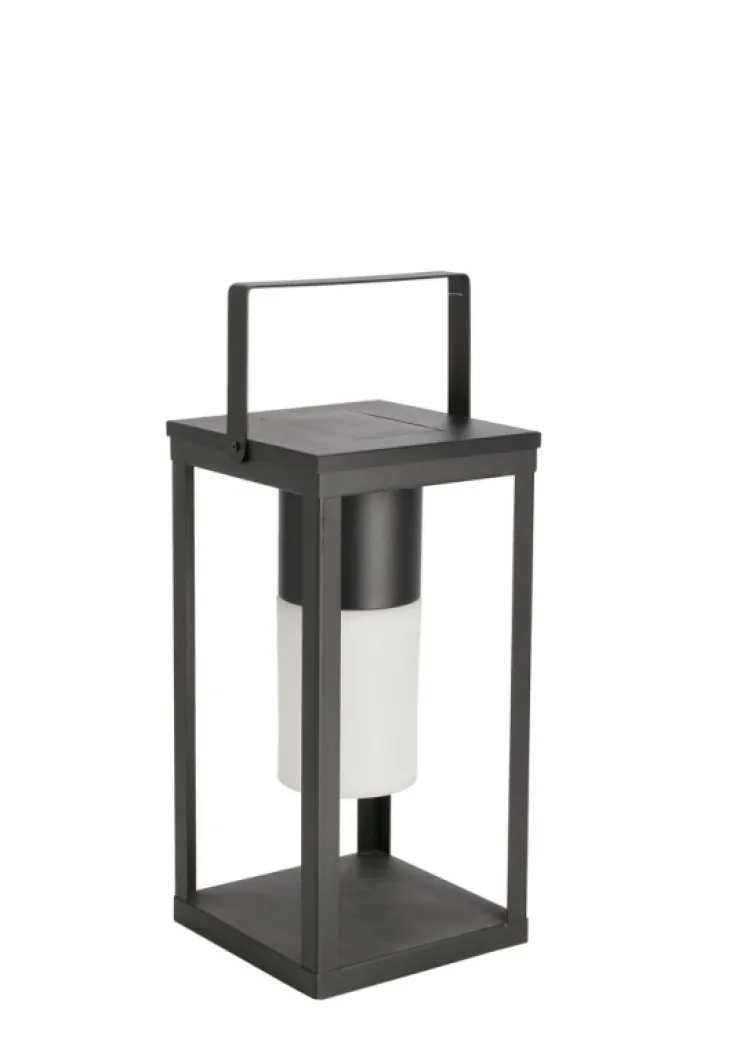Illuminazione>Bizzotto LAMPADA SOLAR LED QU NERO C-MANICO H38