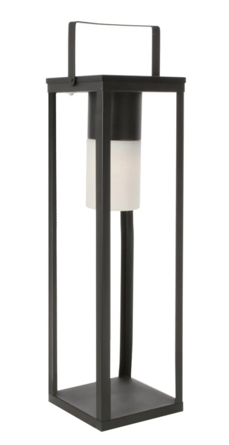 Illuminazione>Bizzotto LAMPADA SOLAR LED QU NERO C-MANICO H75