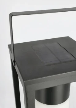 Illuminazione>Bizzotto LAMPADA SOLAR LED QU NERO C-MANICO H75