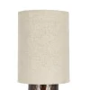 Lampade Da Tavolo>Bizzotto LAMPADA TAV. BIHAR MARRONE H41