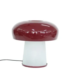 Lampade Da Tavolo>Bizzotto LAMPADA TAV. CLEVELY ROSSO H35