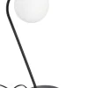 Lampade Da Tavolo>Bizzotto LAMPADA TAV. DELPHINE NERO H51