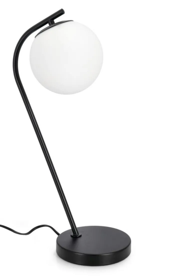 Lampade Da Tavolo>Bizzotto LAMPADA TAV. DELPHINE NERO H51