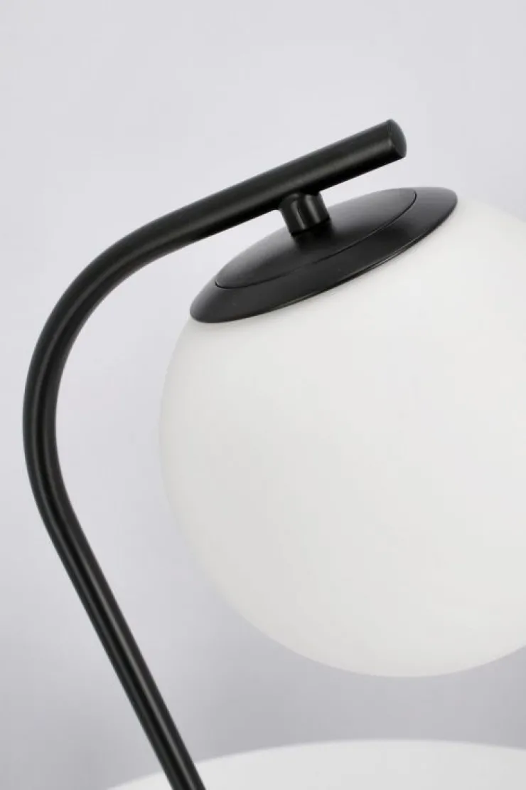 Lampade Da Tavolo>Bizzotto LAMPADA TAV. DELPHINE NERO H51