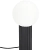 Lampade Da Tavolo>Bizzotto LAMPADA TAV. DELPHINE TONDO NERO H30