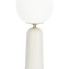 Lampade Da Tavolo>Bizzotto LAMPADA TAV. DELPHINE TONDO BIANCO H51