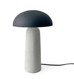 Lampade Da Tavolo>Bizzotto LAMPADA TAV. DELPHINE TONDO GRIGIO H39,5