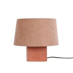 Lampade Da Tavolo>Bizzotto LAMPADA TAV. DEMRA ROSA H35