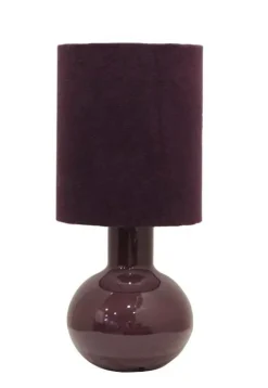 Lampade Da Tavolo>Bizzotto LAMPADA TAV. IKERU BORDEAUX H56