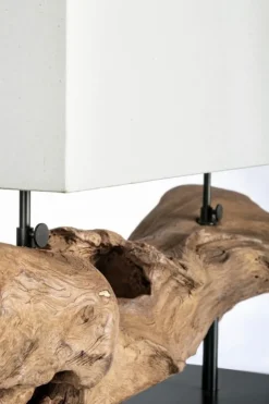 Lampade Da Tavolo>Bizzotto LAMPADA TAV. KLETA BIANCO H55