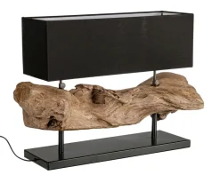 Lampade Da Tavolo>Bizzotto LAMPADA TAV. KLETA NERO H55