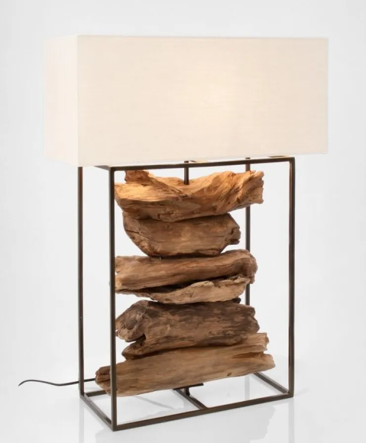 Lampade Da Tavolo>Bizzotto LAMPADA TAV. KUBI BIANCO H76