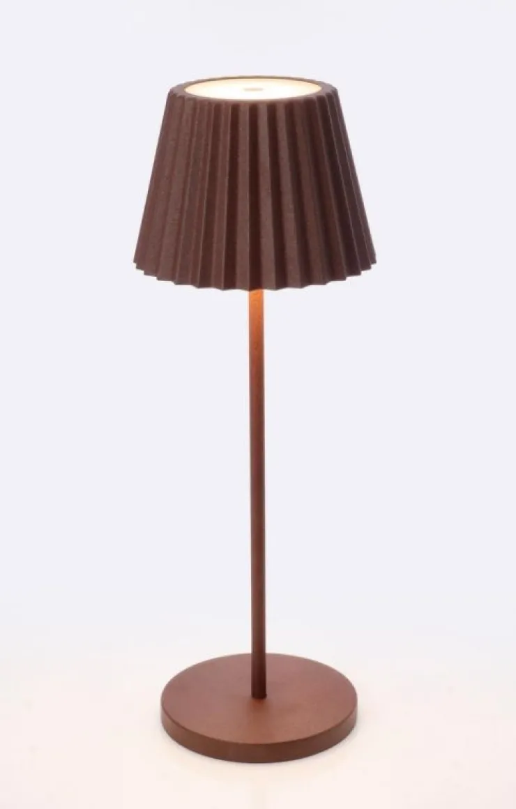 Illuminazione>Bizzotto LAMPADA TAV. LED ARTIKA MARRONE H36