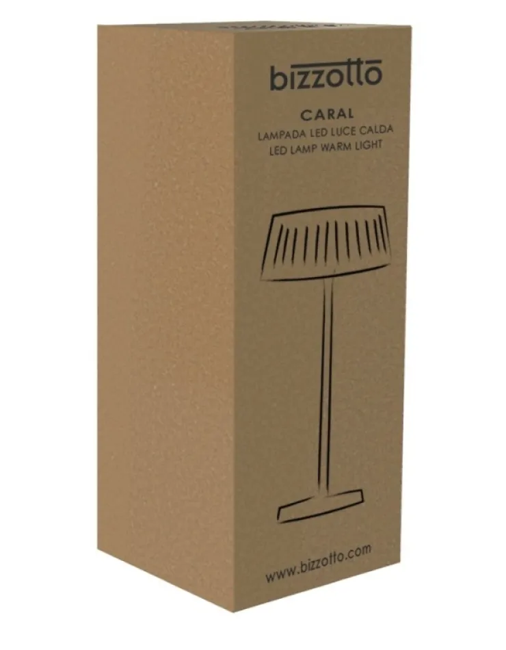Illuminazione>Bizzotto LAMPADA TAV. LED CARAL NERO H36,5