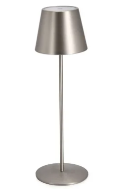 Illuminazione>Bizzotto LAMPADA TAV. LED ETNA ARGENTO H38