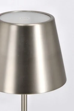Illuminazione>Bizzotto LAMPADA TAV. LED ETNA ARGENTO H38