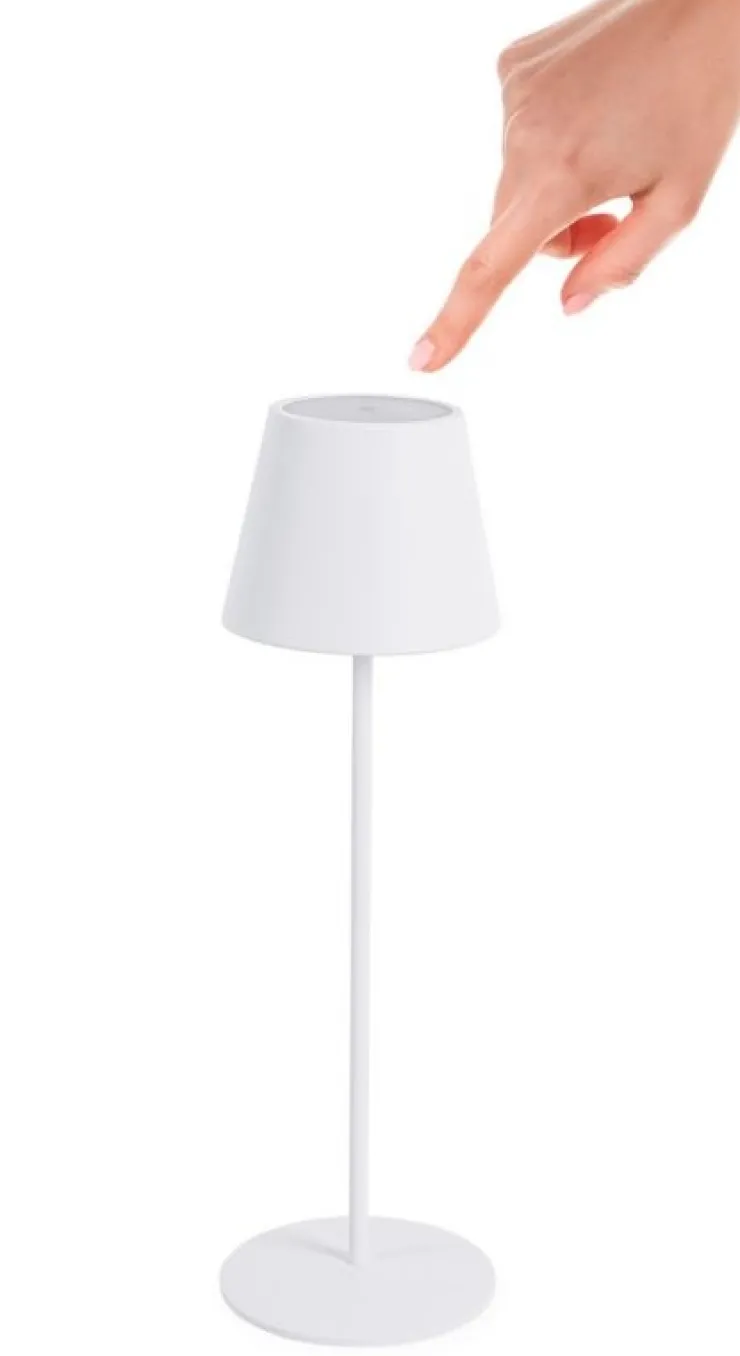 Illuminazione>Bizzotto LAMPADA TAV. LED ETNA BIANCO H38