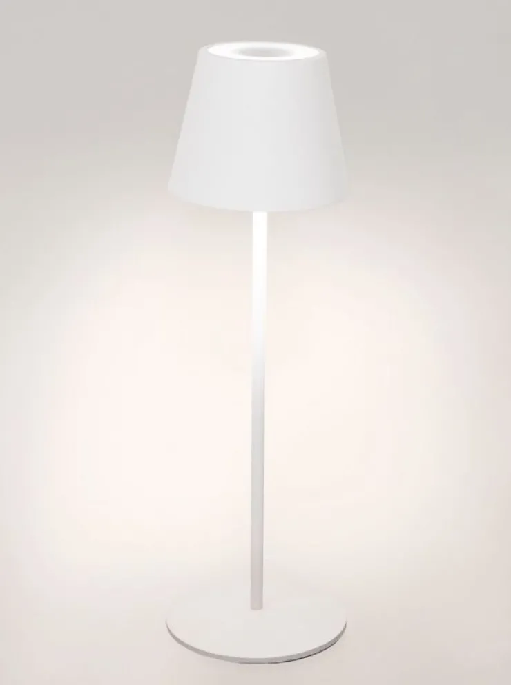 Illuminazione>Bizzotto LAMPADA TAV. LED ETNA BIANCO H38