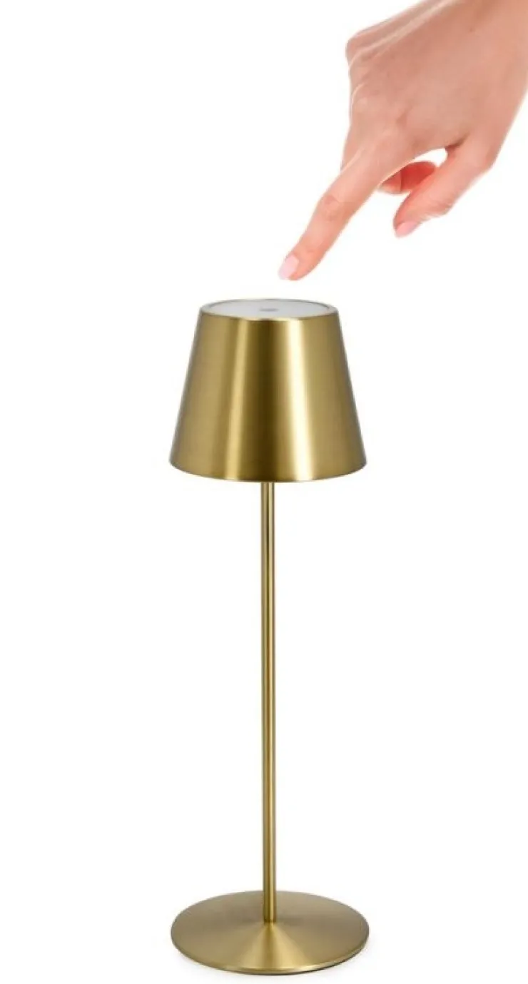 Illuminazione>Bizzotto LAMPADA TAV. LED ETNA ORO H38