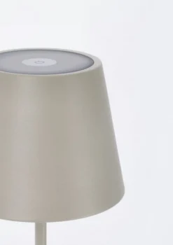 Illuminazione>Bizzotto LAMPADA TAV. LED ETNA TORTORA H38