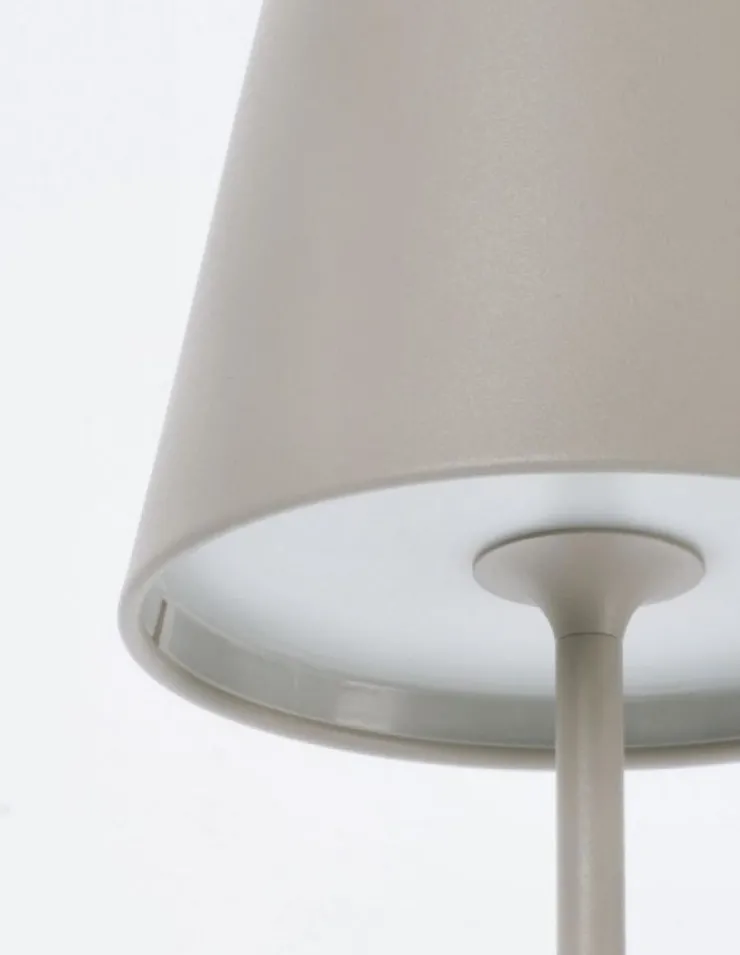 Illuminazione>Bizzotto LAMPADA TAV. LED ETNA TORTORA H38