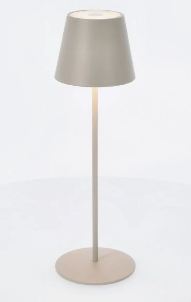 Illuminazione>Bizzotto LAMPADA TAV. LED ETNA TORTORA H38