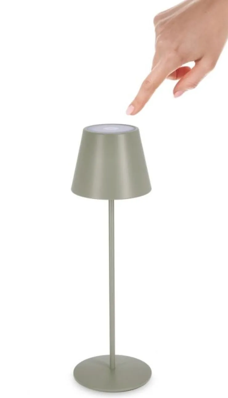 Illuminazione>Bizzotto LAMPADA TAV. LED ETNA VERDE SALVIA H38